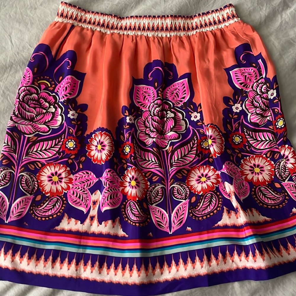 NWOT Anthropologie floral skirt